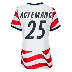 Förenta stater Patrick Agyemang #25 Replika Hemmatröja Damer VM 2026 Kortärmad